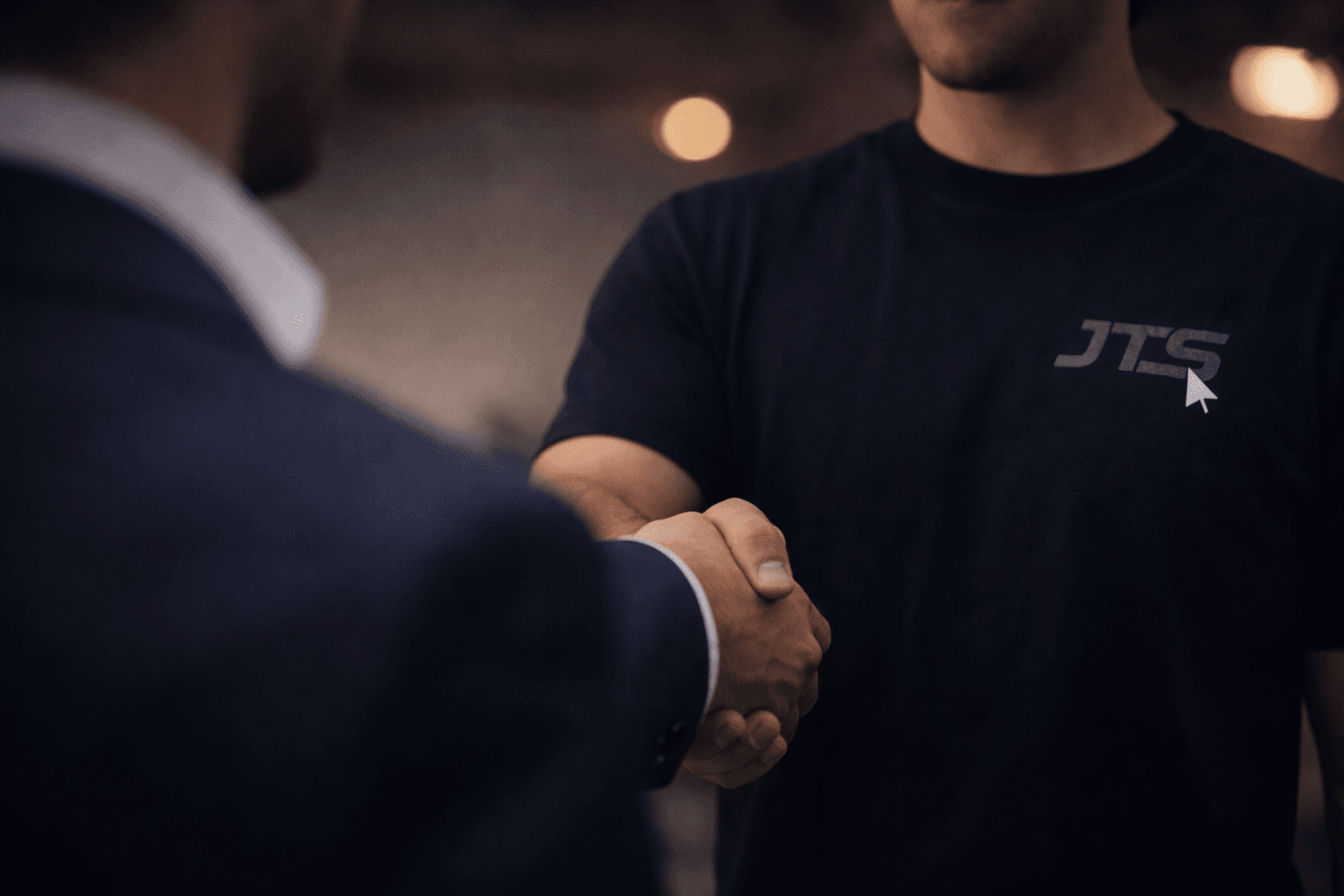 Justin Tech Solutions consultation with a local business owner